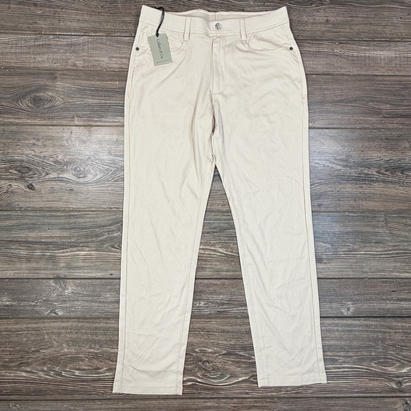 Collars & Co. Other - Collars & Co Mens Size 32x30 CEO Tech Pull-On Pants‎ Stone Beige Performance NEW